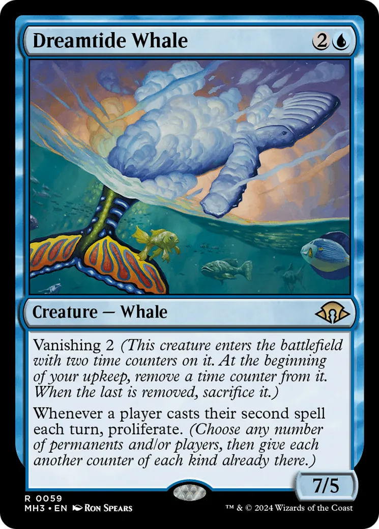 Dreamtide Whale — Modern Horizons 3 — Magic: The Gathering