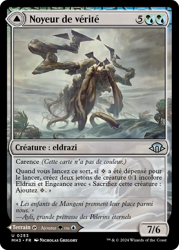 Noyeur de vérité // Jungle noyée — Modern Horizons 3 — Magic: The Gathering