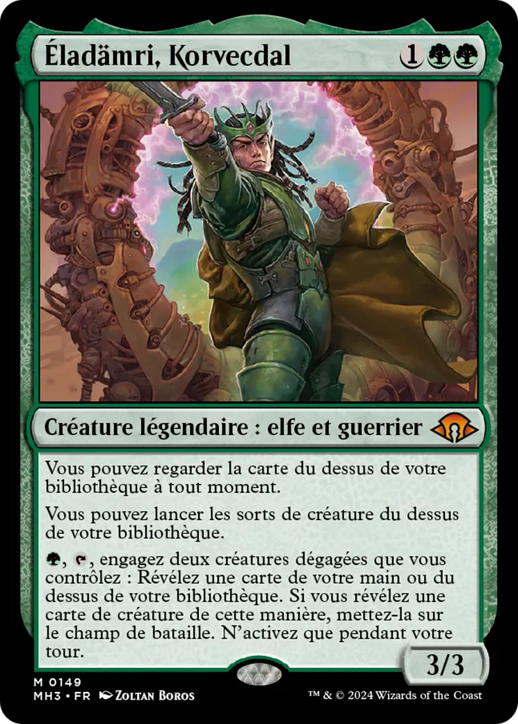 Éladämri, Korvecdal — Modern Horizons 3 — Magic: The Gathering