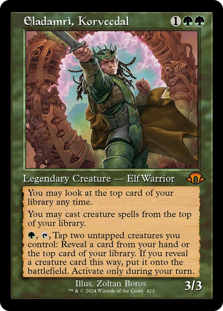 Eladamri, Korvecdal — Modern Horizons 3 — Magic: The Gathering