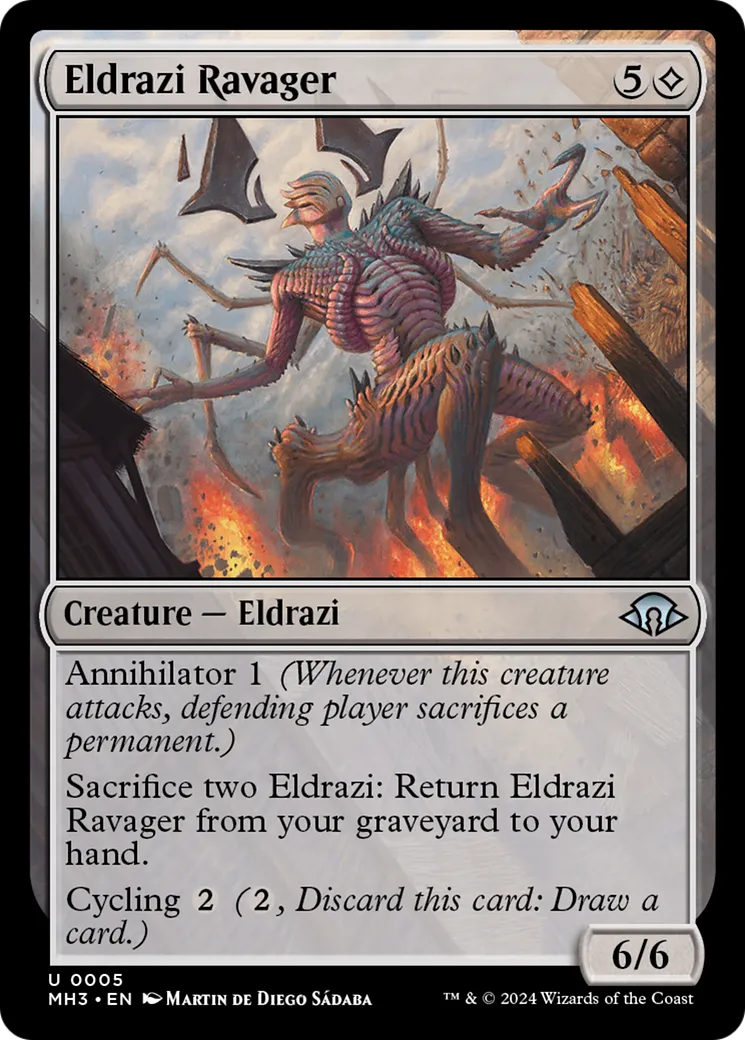 Ravageur eldrazi — Modern Horizons 3 — Magic: The Gathering
