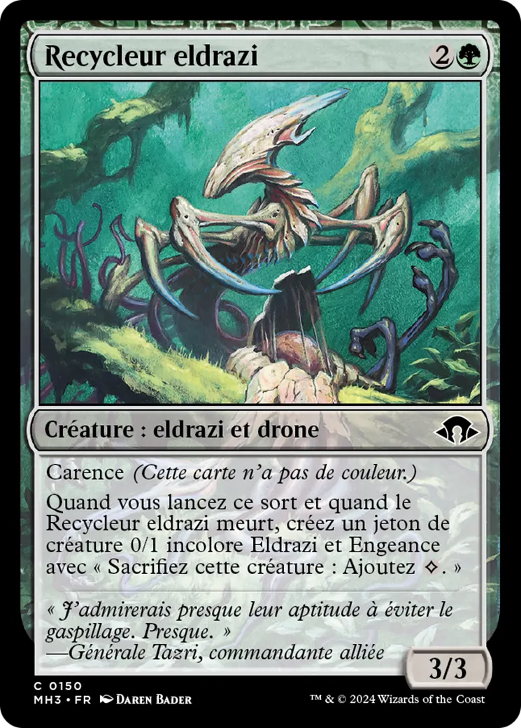 Recycleur eldrazi — Modern Horizons 3 — Magic: The Gathering