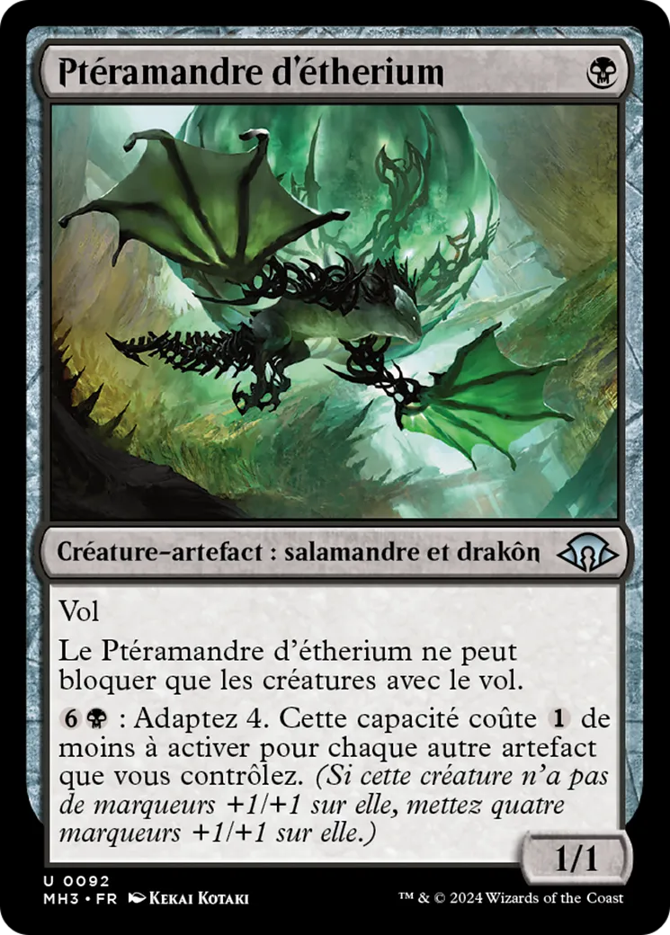 Ptéramandre d'étherium — Modern Horizons 3 — Magic: The Gathering