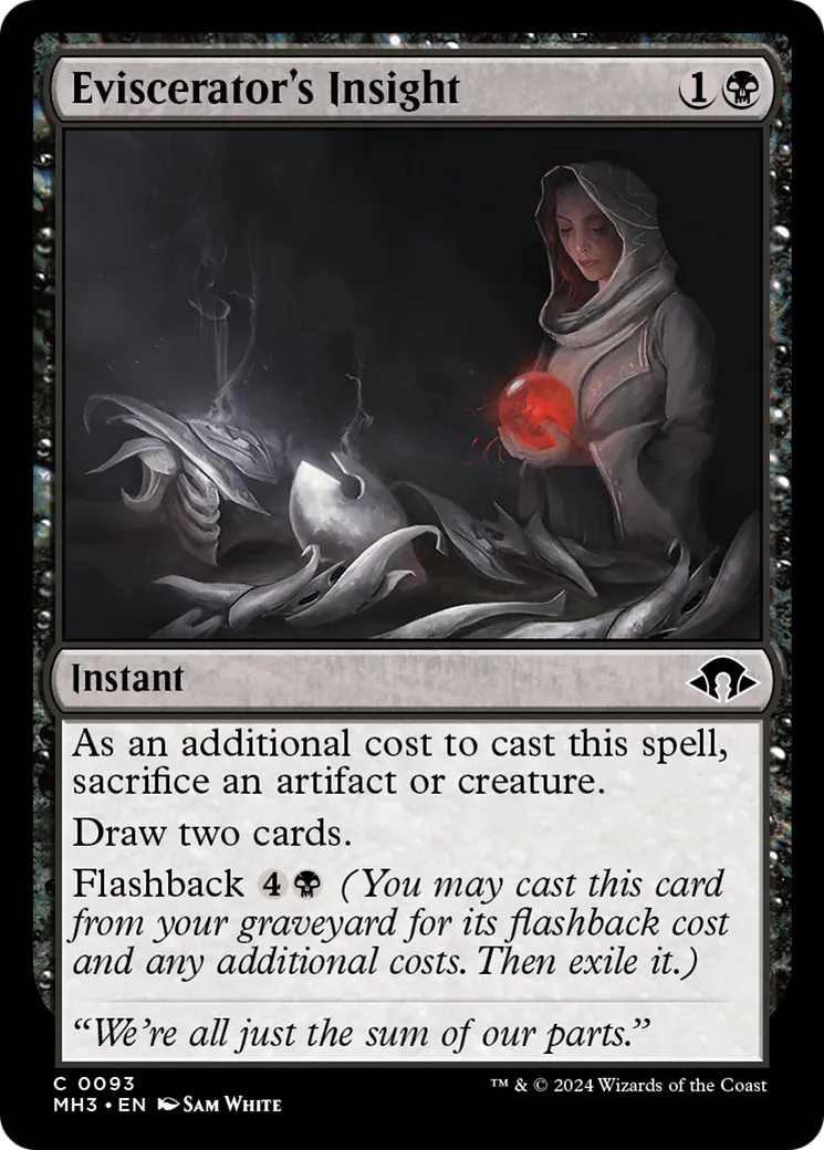 Eviscerator's Insight — Modern Horizons 3 — Magic: The Gathering