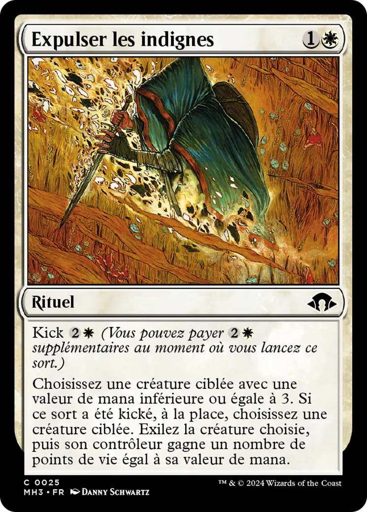 Expulser les indignes — Modern Horizons 3 — Magic: The Gathering