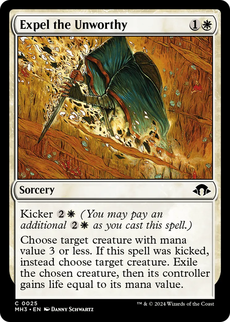 Expel the Unworthy — Modern Horizons 3 — Magic: The Gathering