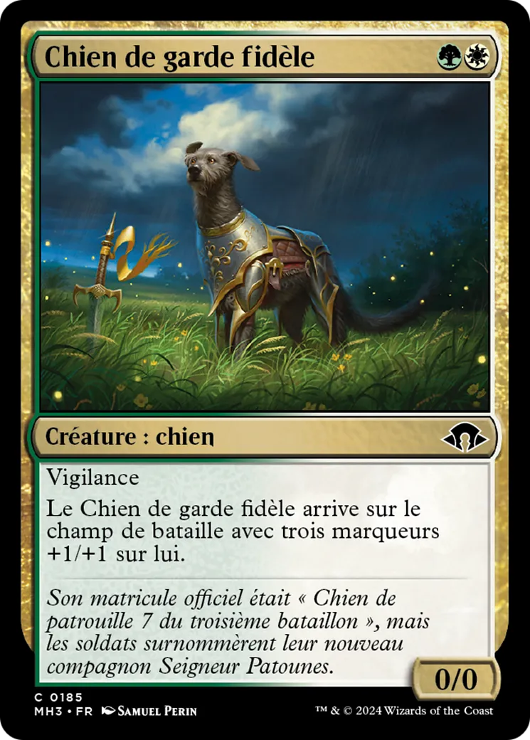 Chien de garde fidèle — Modern Horizons 3 — Magic: The Gathering
