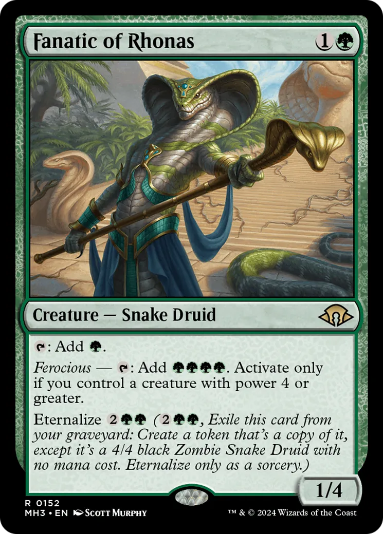 Fanatic of Rhonas — Modern Horizons 3 — Magic: The Gathering