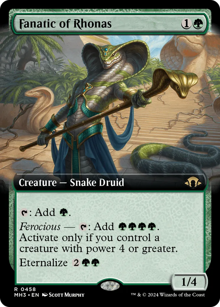 Fanatique de Rhonas — Modern Horizons 3 — Magic: The Gathering