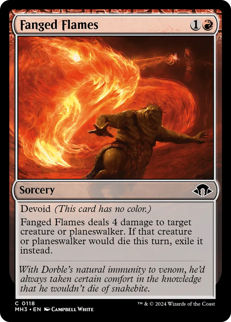 Flammes dentelées — Modern Horizons 3 — Magic: The Gathering