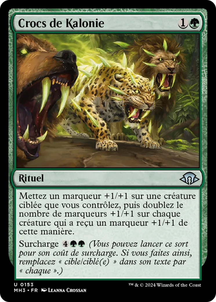 Crocs de Kalonie — Modern Horizons 3 — Magic: The Gathering