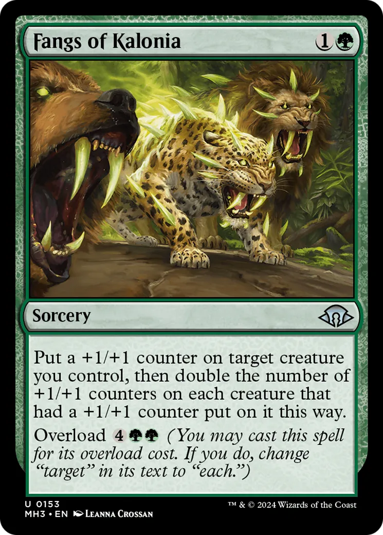 Fangs of Kalonia — Modern Horizons 3 — Magic: The Gathering