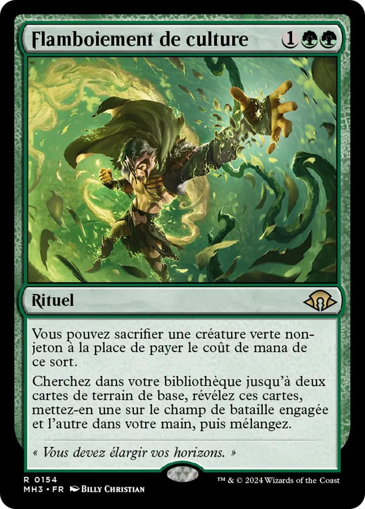 Flamboiement de culture — Modern Horizons 3 — Magic: The Gathering