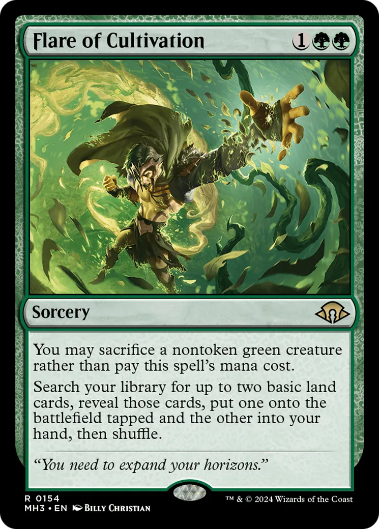 Flare of Cultivation — Modern Horizons 3 — Magic: The Gathering