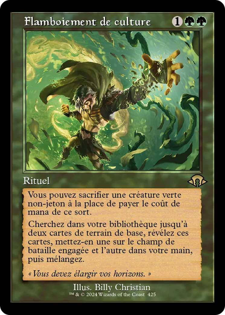 Flamboiement de culture — Modern Horizons 3 — Magic: The Gathering