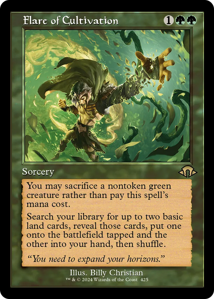 Flare of Cultivation — Modern Horizons 3 — Magic: The Gathering