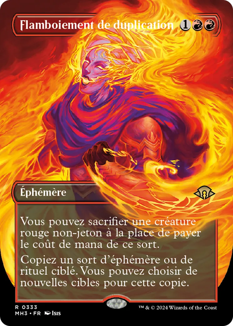 Flamboiement de duplication — Modern Horizons 3 — Magic: The Gathering