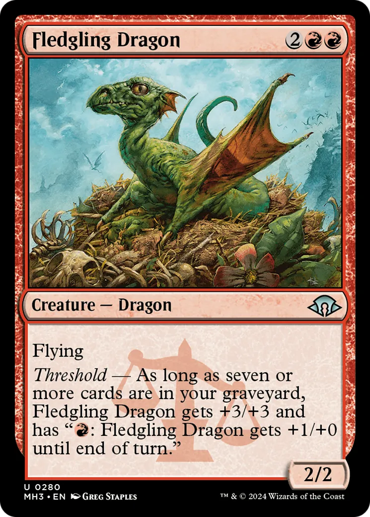 Fledgling Dragon — Modern Horizons 3 — Magic: The Gathering