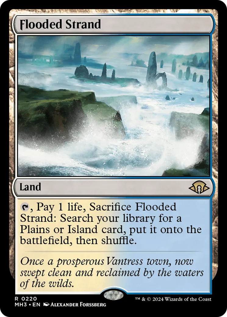 Flooded Strand — Modern Horizons 3 — Magic: The Gathering