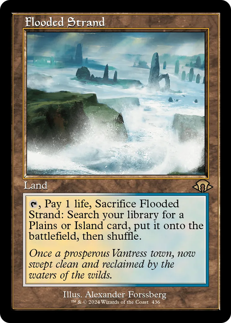 Flooded Strand — Modern Horizons 3 — Magic: The Gathering
