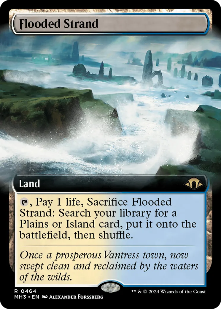 Flooded Strand from Modern Horizons 3 - Magic: The Gathering