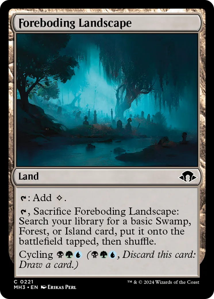 Foreboding Landscape — Modern Horizons 3 — Magic: The Gathering