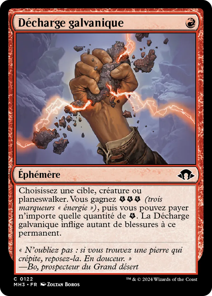 Décharge galvanique — Modern Horizons 3 — Magic: The Gathering