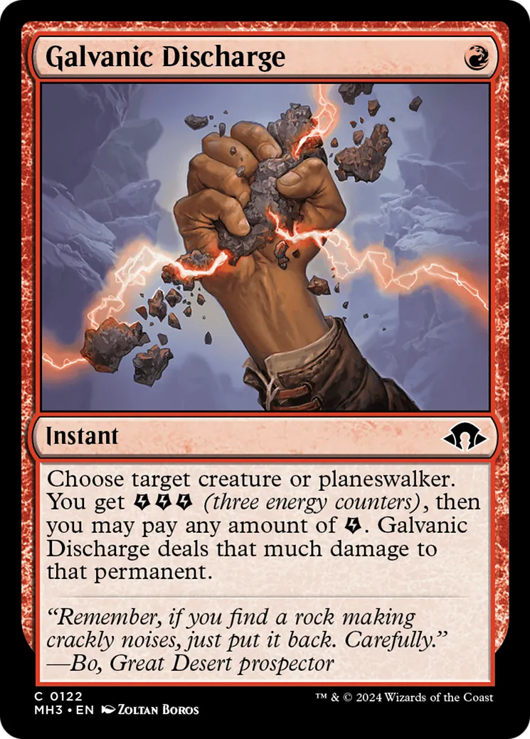 Galvanic Discharge — Modern Horizons 3 — Magic: The Gathering