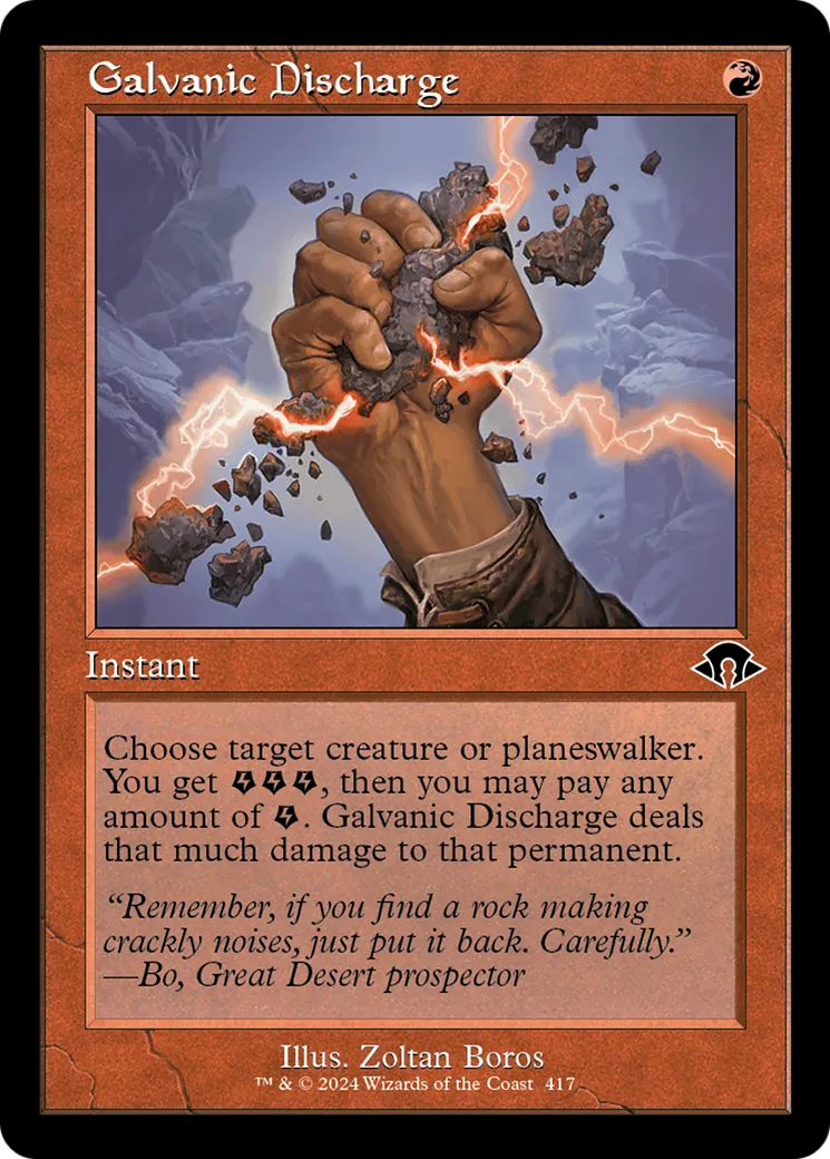 Galvanic Discharge — Modern Horizons 3 — Magic: The Gathering