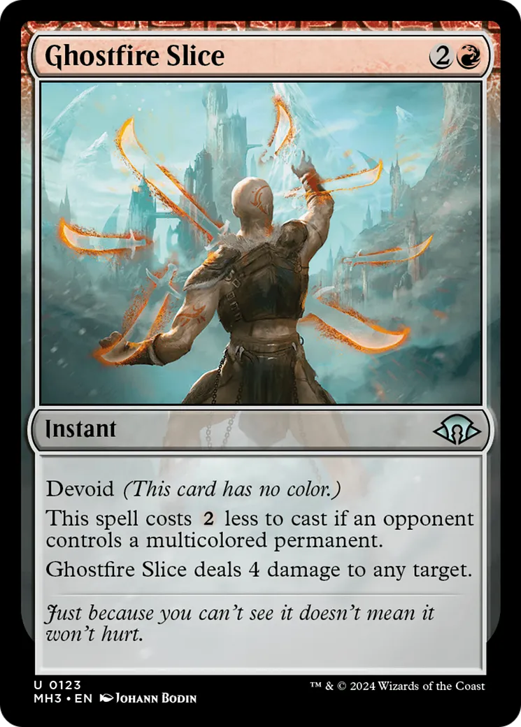 Ghostfire Slice — Modern Horizons 3 — Magic: The Gathering