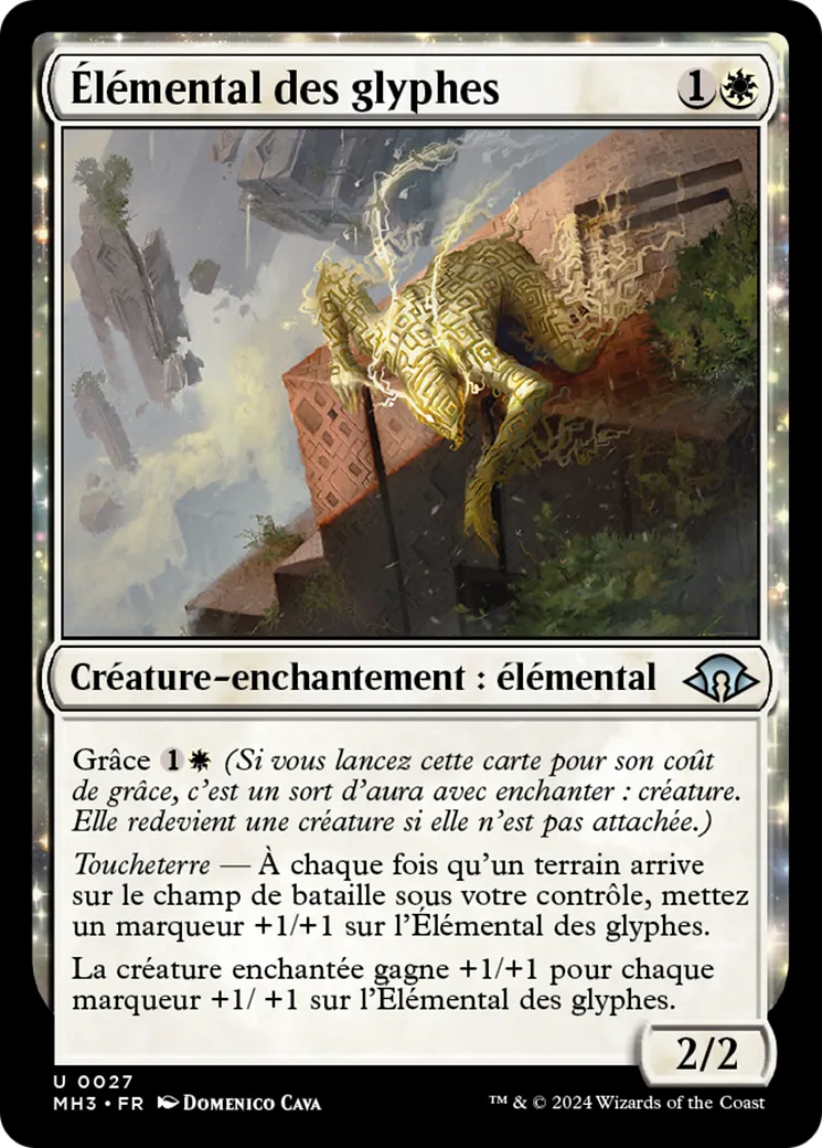 Élémental des glyphes — Modern Horizons 3 — Magic: The Gathering