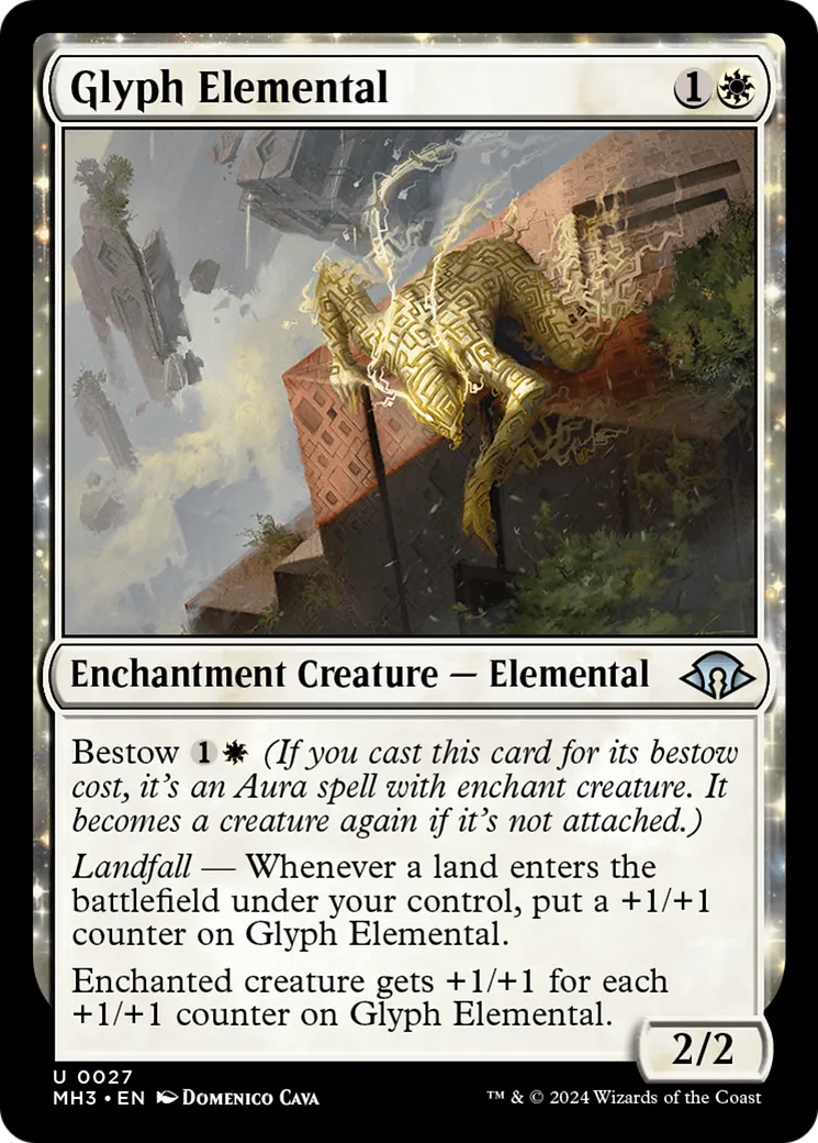 Élémental des glyphes — Modern Horizons 3 — Magic: The Gathering
