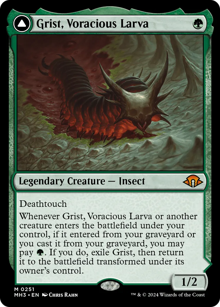 Grist, larve vorace // Grist, la nuée de peste — Modern Horizons 3 — Magic: The Gathering