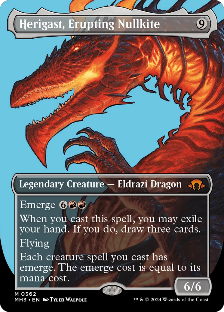 Herigast, Erupting Nullkite — Modern Horizons 3 — Magic: The Gathering