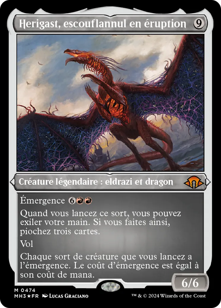 Herigast, escouflannul en éruption — Modern Horizons 3 — Magic: The Gathering