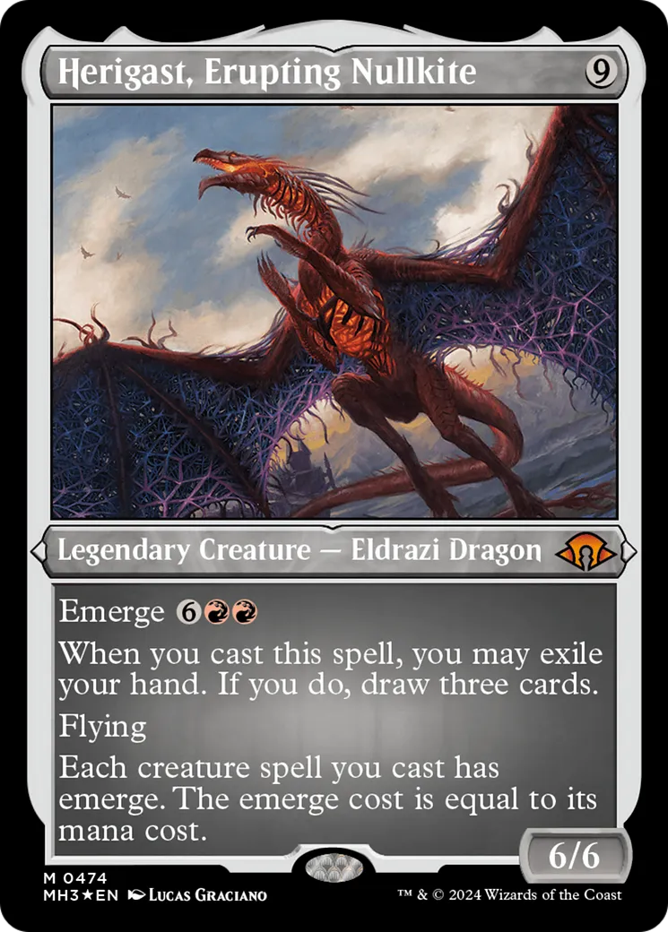 Herigast, Erupting Nullkite — Modern Horizons 3 — Magic: The Gathering