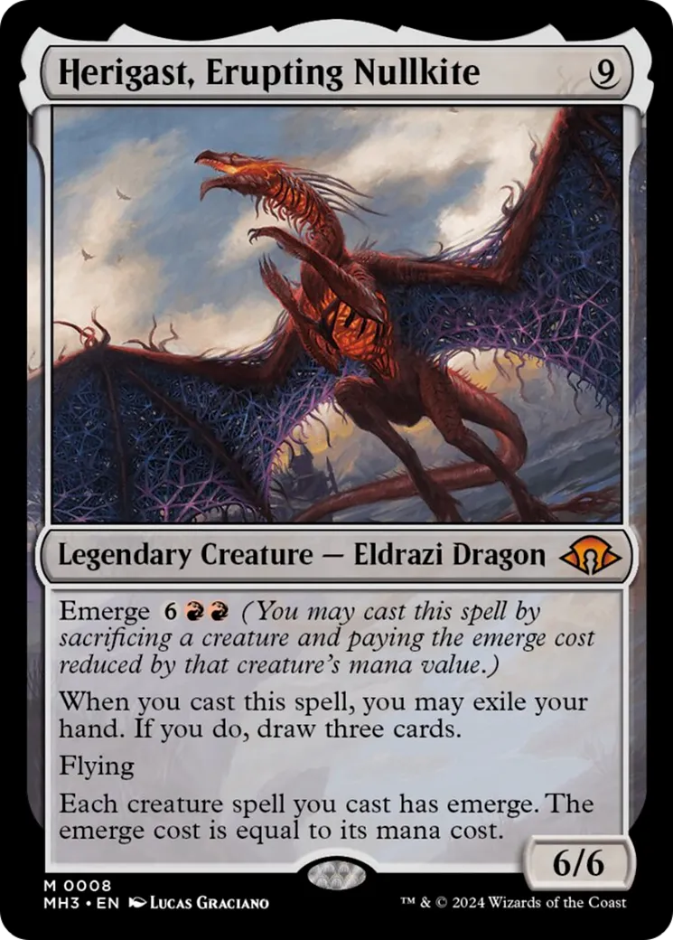 Herigast, Erupting Nullkite — Modern Horizons 3 — Magic: The Gathering