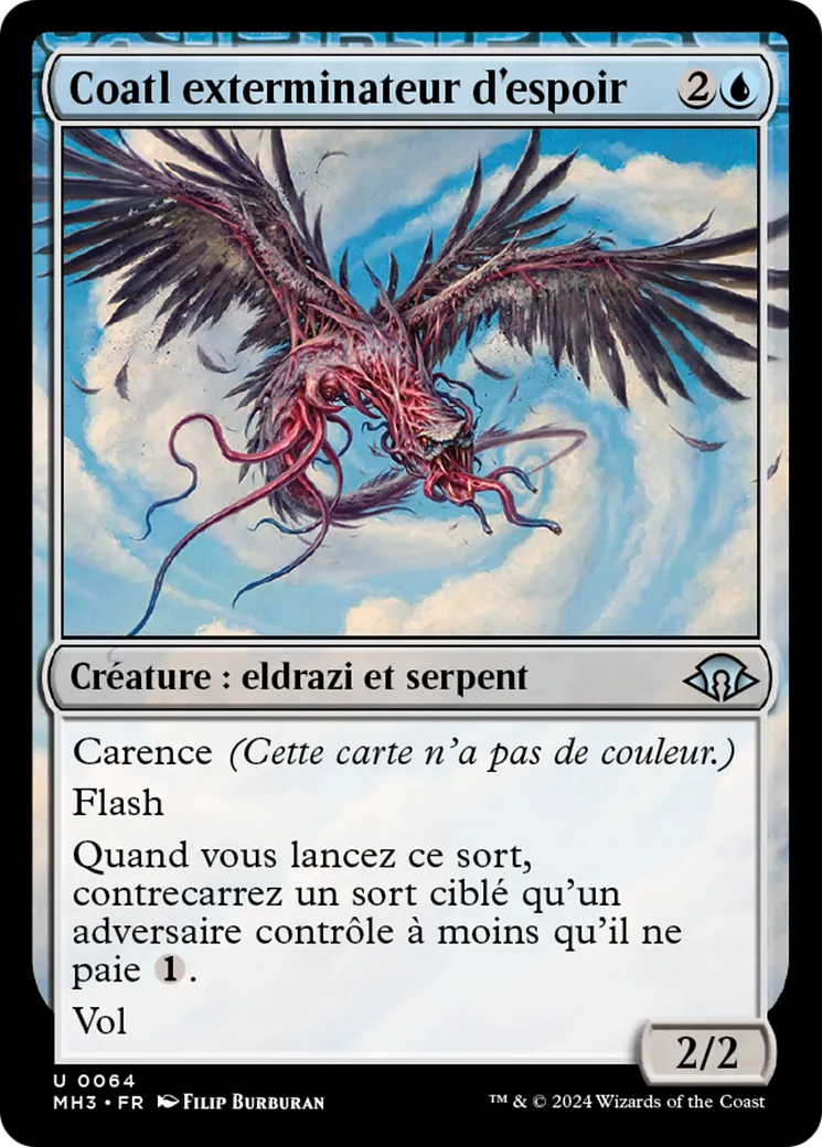 Coatl exterminateur d'espoir — Modern Horizons 3 — Magic: The Gathering