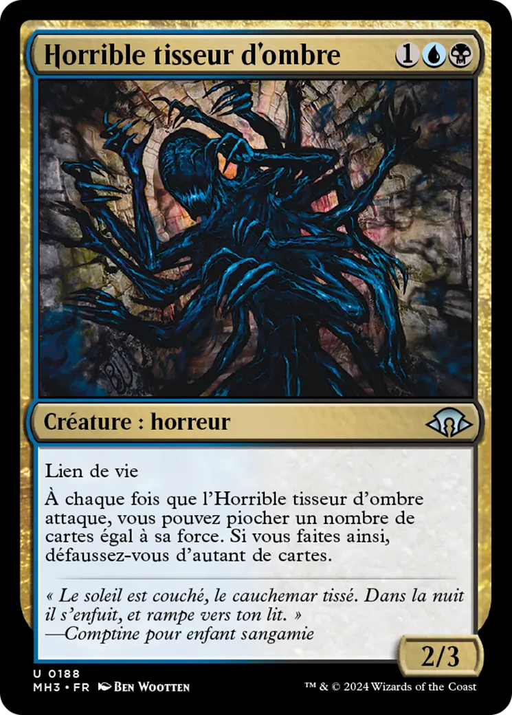 Horrible tisseur d'ombre — Modern Horizons 3 — Magic: The Gathering