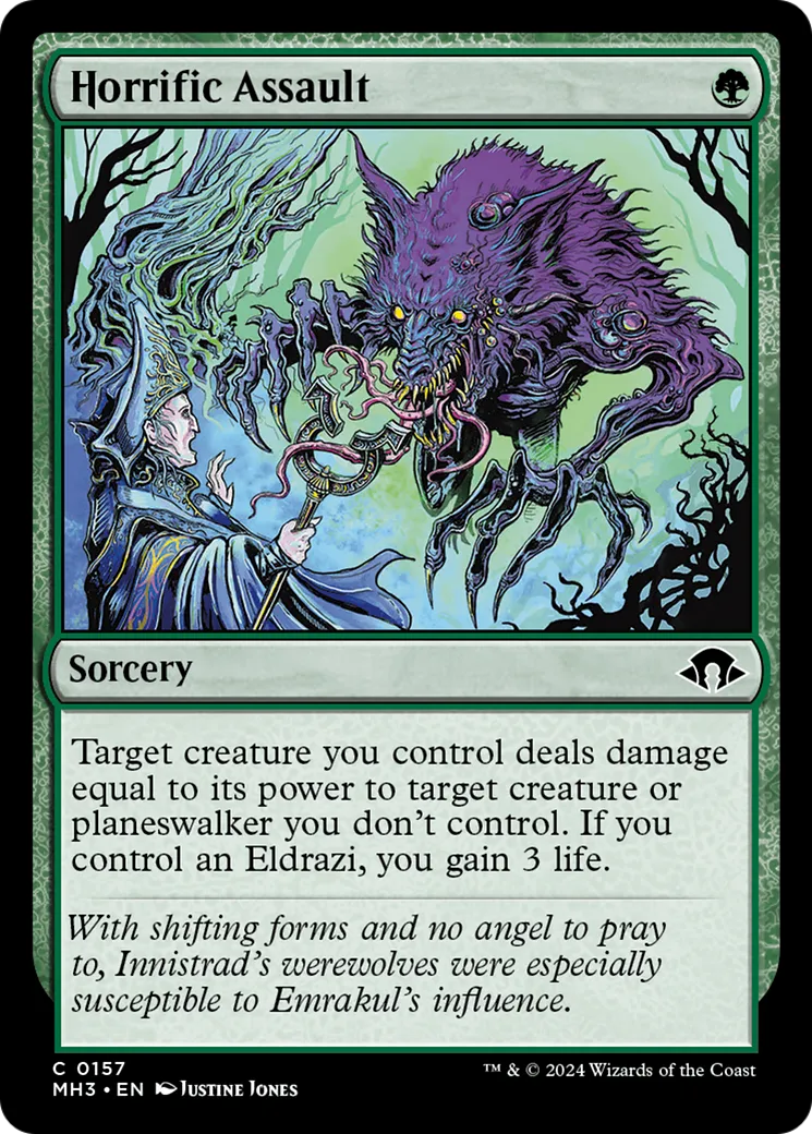 Horrific Assault — Modern Horizons 3 — Magic: The Gathering