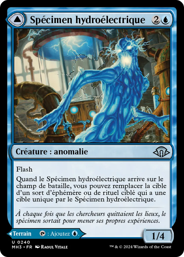 Spécimen hydroélectrique // Laboratoire hydroélectrique — Modern Horizons 3 — Magic: The Gathering
