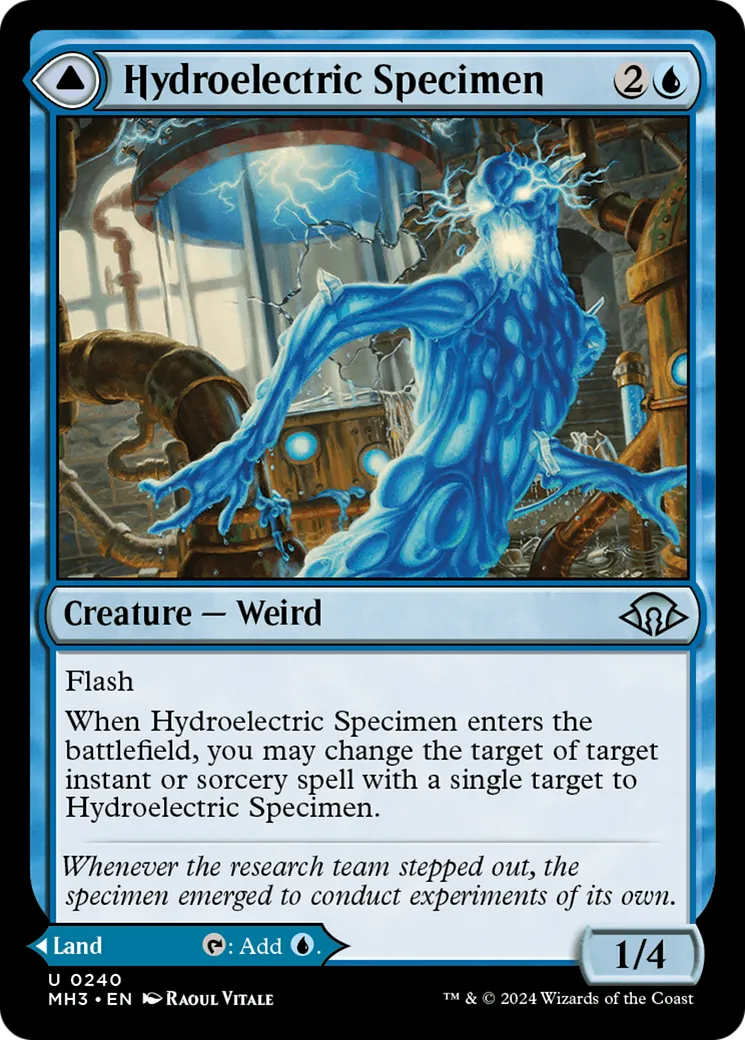 Hydroelectric Specimen // Hydroelectric Laboratory — Modern Horizons 3 — Magic: The Gathering