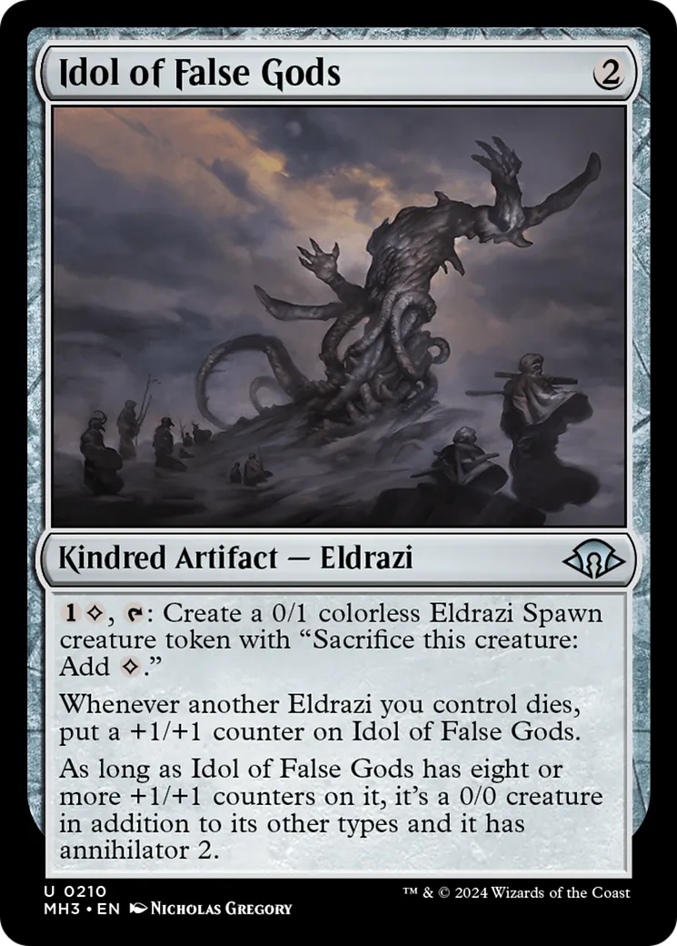 Idole de faux dieux — Modern Horizons 3 — Magic: The Gathering