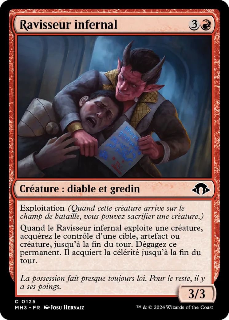 Ravisseur infernal — Modern Horizons 3 — Magic: The Gathering