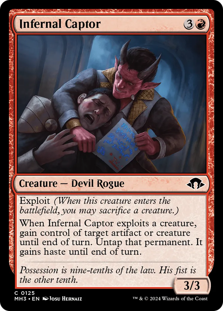 Infernal Captor — Modern Horizons 3 — Magic: The Gathering