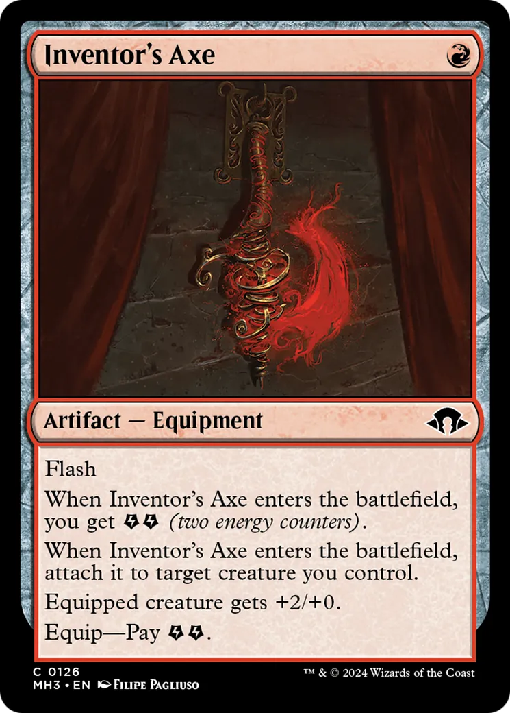 Inventor's Axe — Modern Horizons 3 — Magic: The Gathering