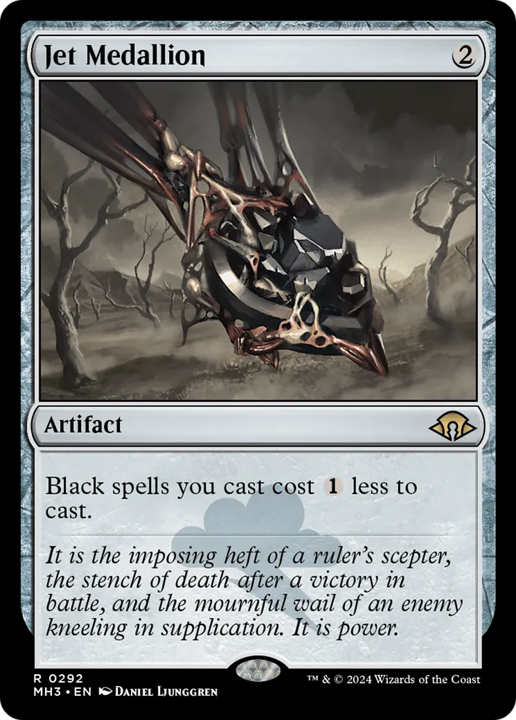 Jet Medallion — Modern Horizons 3 — Magic: The Gathering
