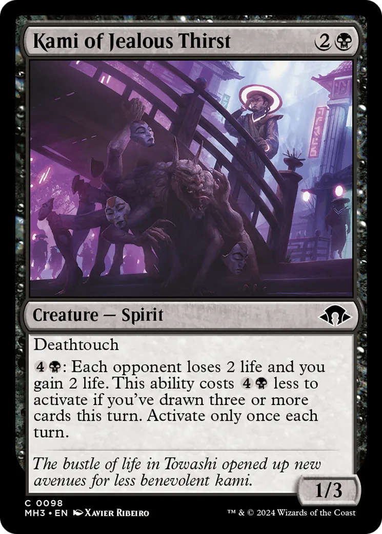 Kami de la soif de jalousie — Modern Horizons 3 — Magic: The Gathering
