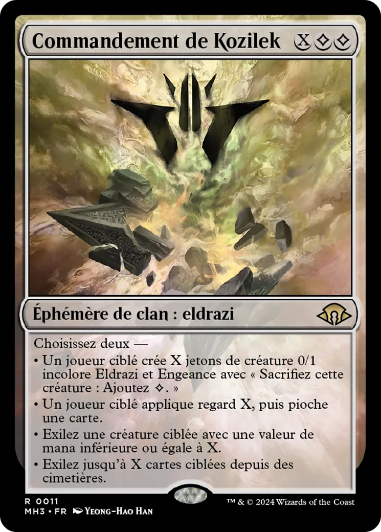 Commandement de Kozilek — Modern Horizons 3 — Magic: The Gathering