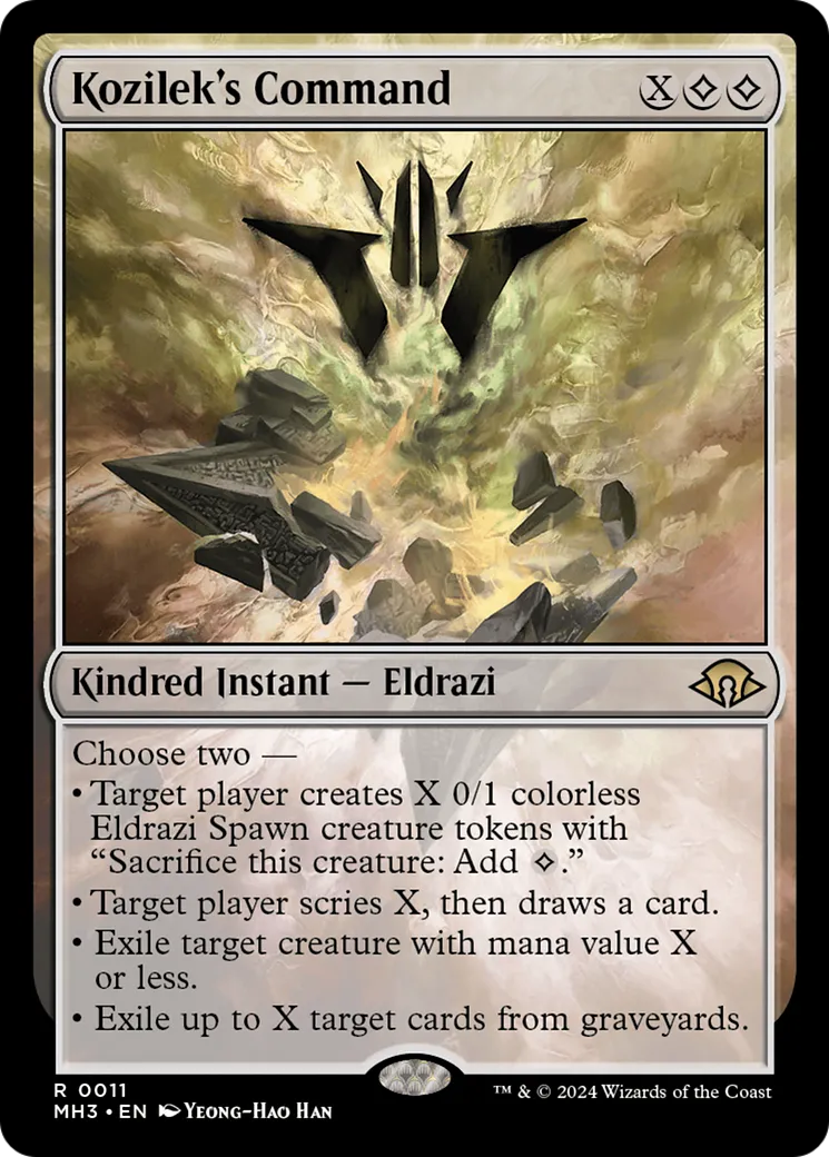 Kozilek's Command — Modern Horizons 3 — Magic: The Gathering
